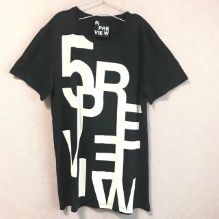 専用です【５PREVIEW】ファイブプレビュー デカTシャツ ロゴT(Tシャツ/カットソー(半袖/袖なし))