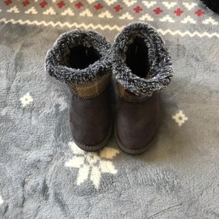 ハリスツイード(Harris Tweed)のハリスツィード  ムートン 16cm(ブーツ)