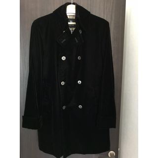 バーバリーブラックレーベル(BURBERRY BLACK LABEL)のBURBERRY BLACK LABEL ベロアコート(トレンチコート)