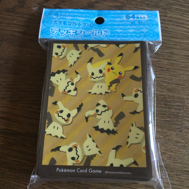 ポケモンカード デッキシールド モンスターボール ピカチュウ ミミッキュ-