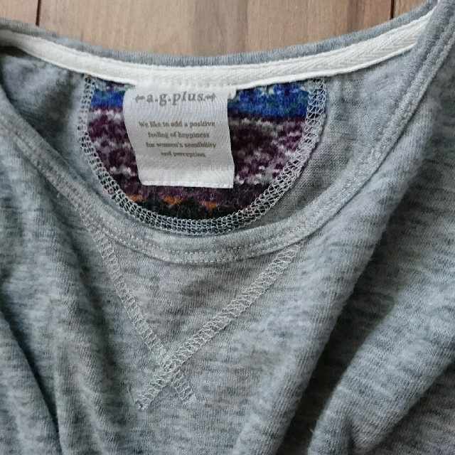a.g.plus(エージープラス)のTシャツ 長袖  レディースのトップス(Tシャツ(長袖/七分))の商品写真