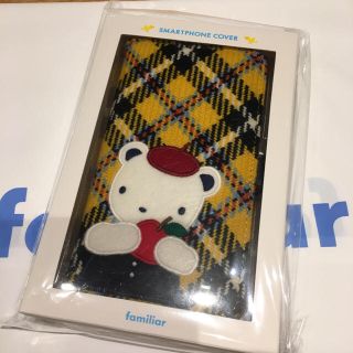 ファミリア(familiar)の【新品】ファミリア   ファミリア ショー限定♡スマートフォンカバー(モバイルケース/カバー)