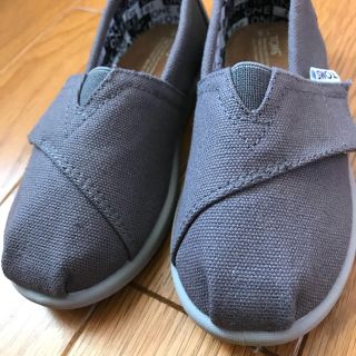 トムズ(TOMS)のTOMS トムズ キャンバス タイニー クラシックス シューズ 16センチ(スリッポン)