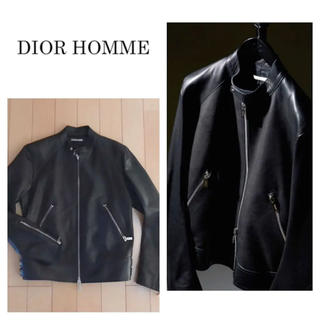 DIOR HOMME - Dior HOMME☆ディオール オム☆レザージャケット 