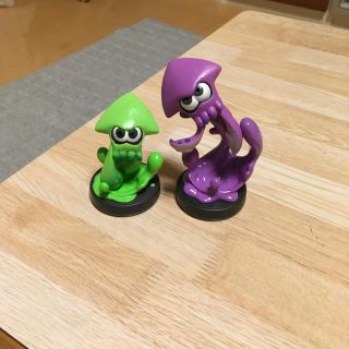 ニンテンドースイッチ(Nintendo Switch)のスプラトゥーン アミーボ  amiibo  イカ セット(ゲームキャラクター)