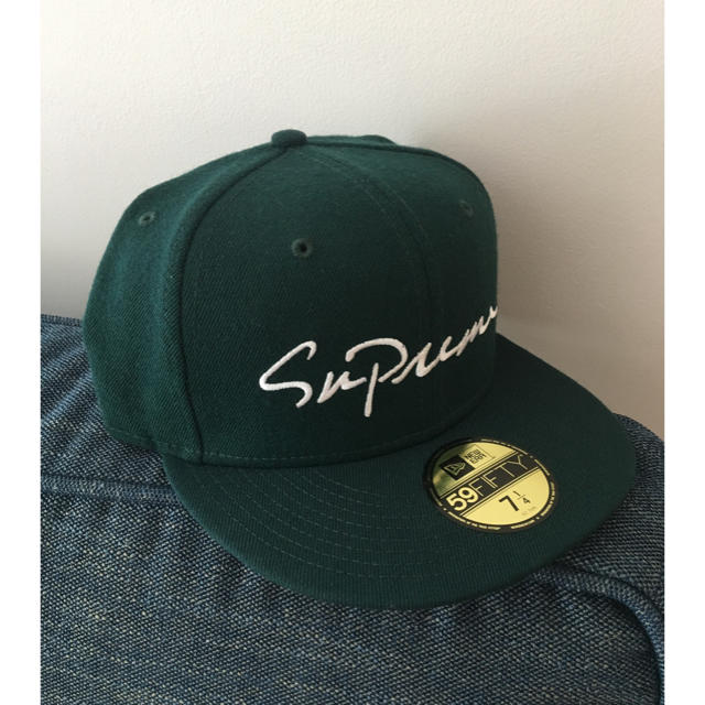 Supreme 18fw Classic Script New Era 帽子