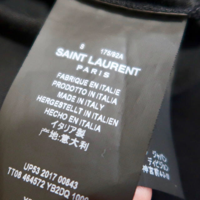 Saint サンローラン Tシャツの通販 by K's shop｜サンローランならラクマ Laurent - SAINT LAURENT 低価人気