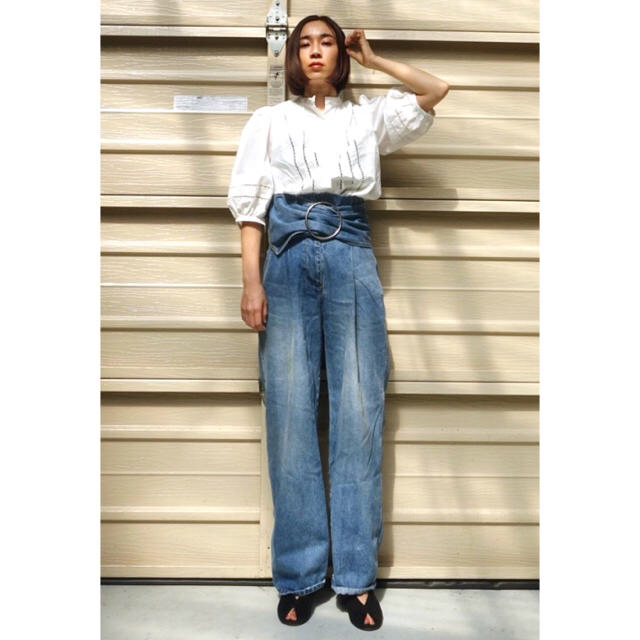 SOLOV  SASH BELT DENIM