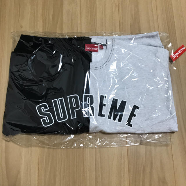 Supreme split crewneck sweatshirt Lサイズメンズ