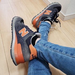 ニューバランス(New Balance)のニューバランススニーカー574☆25cm☆NB US7 ローカット(スニーカー)