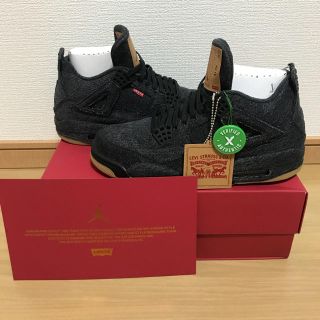 ナイキ(NIKE)のNIKE AIR JORDAN4 Levi's 28cm リーバイス(スニーカー)