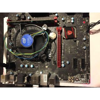 CPU、マザーボード、メモリのセット　美品　動作確認済み(PCパーツ)