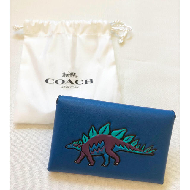 【非売品】COACH コーチ ダイナソー ステゴザウルス レザー 小銭入れ | フリマアプリ ラクマ