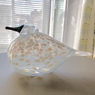 イッタラ(iittala)の*2006よしさま専用*iittala Snow Finch 新品 箱ありバード(置物)