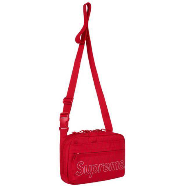 Supreme Waist Bag red 赤 18fw 18aw