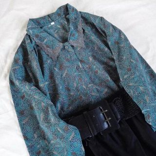 ロキエ(Lochie)の古着 vintage 総柄シャツ(シャツ/ブラウス(長袖/七分))