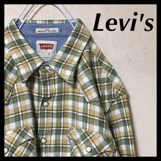 リーバイス(Levi's)のLevi's リーバイス ウエスタンシャツ SLIM FIT チェック柄 厚手(シャツ)