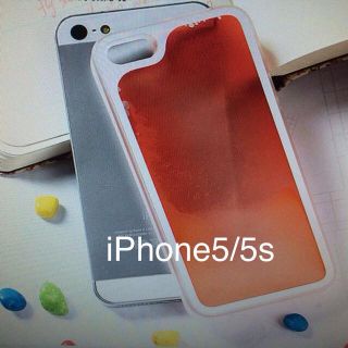 iPhoneケース 砂 キラキラ 癒し(モバイルケース/カバー)