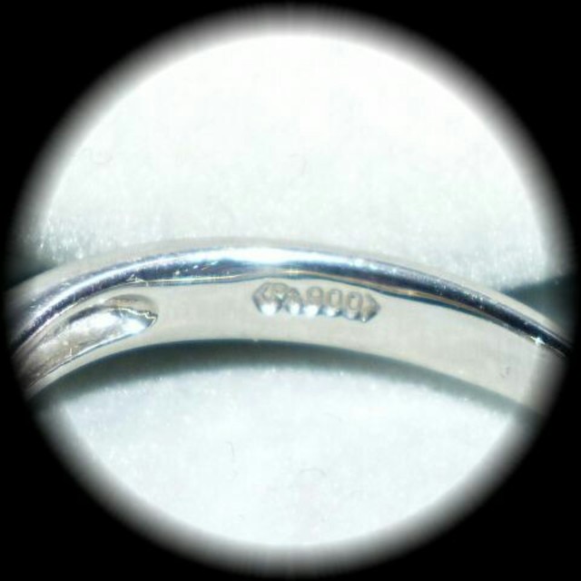 Pt900、0.07 ring