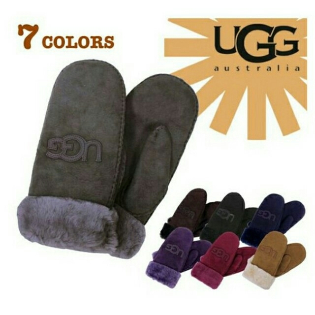 UGG(アグ)のUGGムートンミトン手袋(サングリア) レディースのファッション小物(手袋)の商品写真