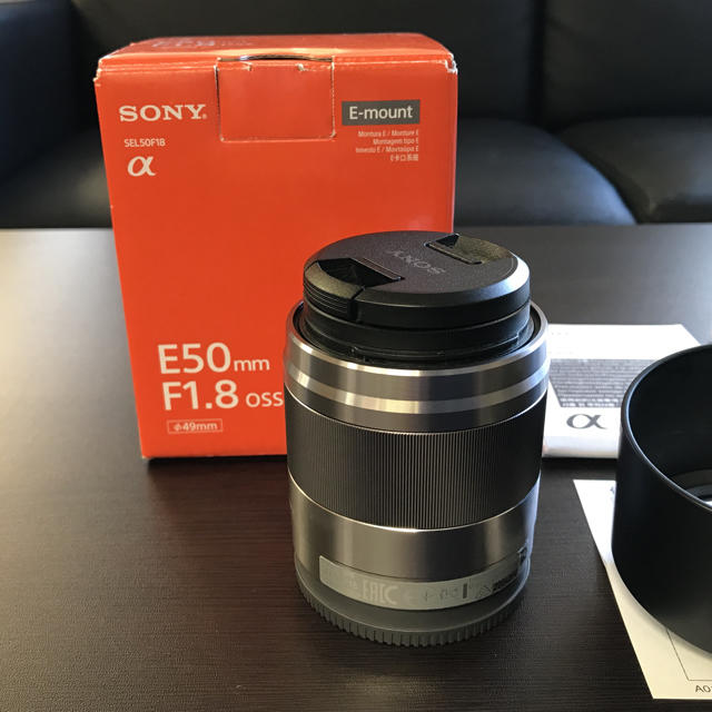 SEL50F18 Sony Eマウント 単焦点レンズ約620mm最大径