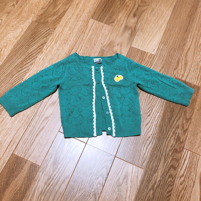 Petit jam(プチジャム)のプチジャム カーディガン キッズ/ベビー/マタニティのキッズ服女の子用(90cm~)(カーディガン)の商品写真