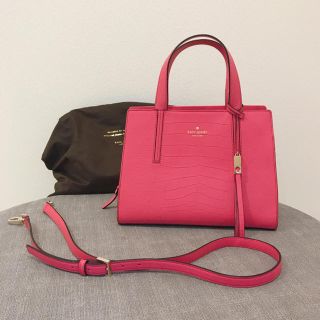 ケイトスペードニューヨーク(kate spade new york)の【KATE SPADE】ケイトスペード ハンドバッグ ショルダーバッグ ピンク(ハンドバッグ)