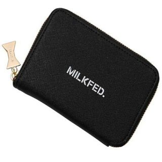 ミルクフェド(MILKFED.)のミルクフェド  LOGO ZIP WALLET(財布)