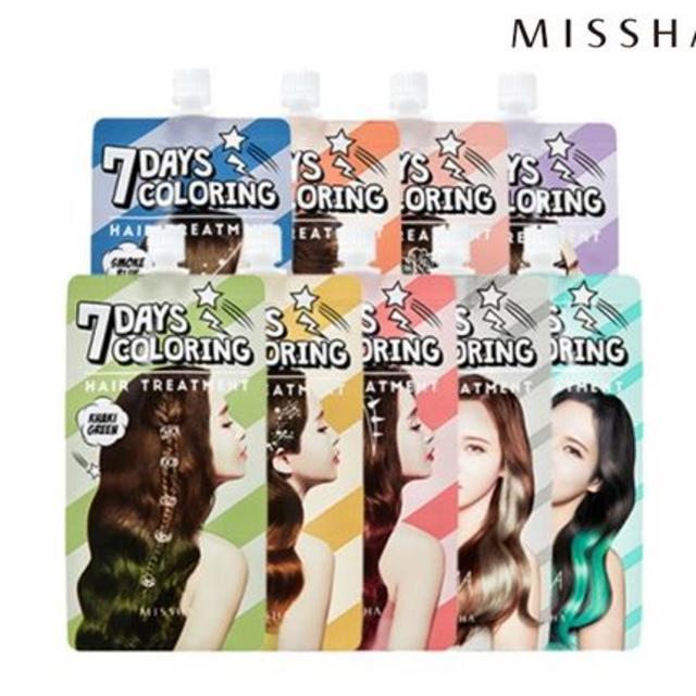 MISSHA(ミシャ)のMISSHA◆カラーリング・ヘアトリ-トメント◆レッドオレンジ2個 コスメ/美容のヘアケア/スタイリング(カラーリング剤)の商品写真