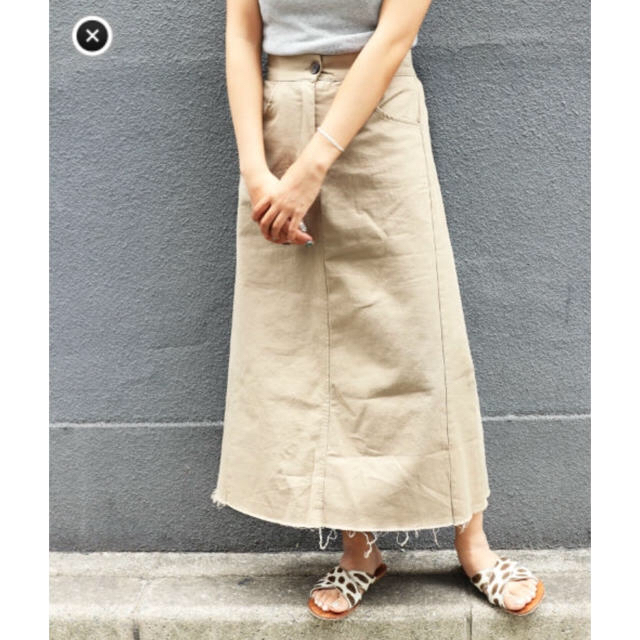 TODAYFUL(トゥデイフル)のcanaljean カットオフロングスカート レディースのスカート(ロングスカート)の商品写真