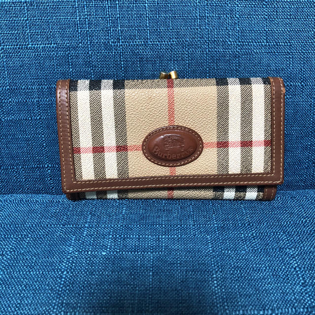 BURBERRY(バーバリー)の最終お値下げバーバリー二つ折り財布 レディースのファッション小物(財布)の商品写真