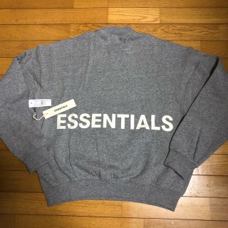 フィアオブゴッド(FEAR OF GOD)の【期限限定値下げ!!】Essentials クルーネック スウェット Sサイズ(スウェット)