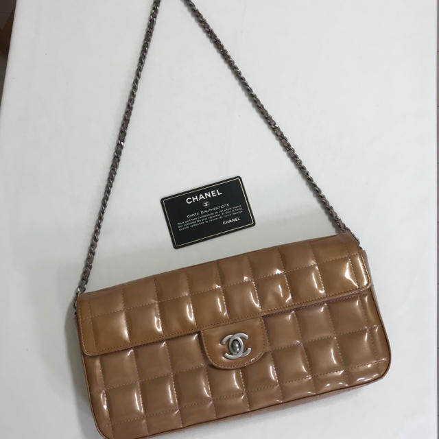 CHANEL - Ako様【本物】CHANEL シャネル チョコバー チェーン ショルダー の通販 by こはるバス's shop｜シャネルならラクマ