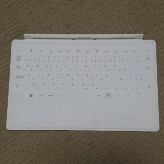 マイクロソフト(Microsoft)の【ダイ様専用】純正 Surface RT タッチカバー キーボード ホワイト(タブレット)