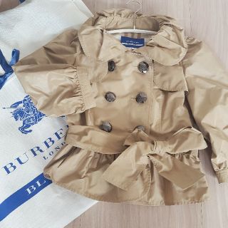 バーバリーブルーレーベル(BURBERRY BLUE LABEL)のりりあん様ご専用バーバリー　トレンチコート　サイズ36(トレンチコート)