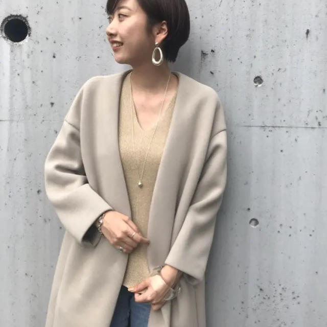 plage 18SS スポンジリバーコート ベージュ ☆美品☆ プラージュ