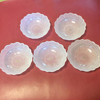 ミキモト(MIKIMOTO)のMIKIMOTOガラスボール5枚セット  新品未使用(食器)