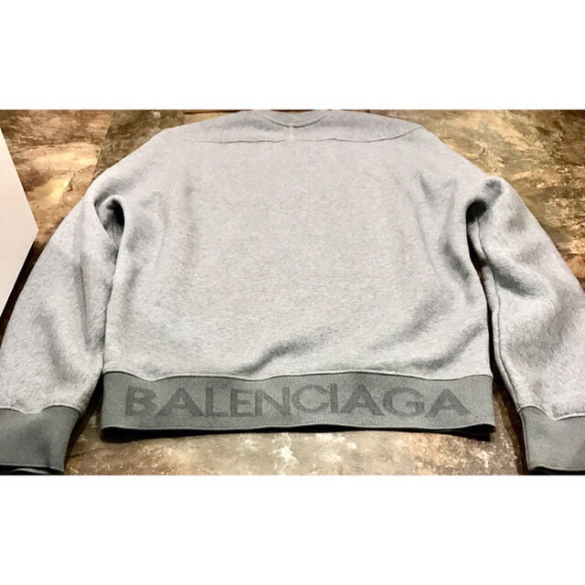 BALENCIAGA バックロゴ　スウェット