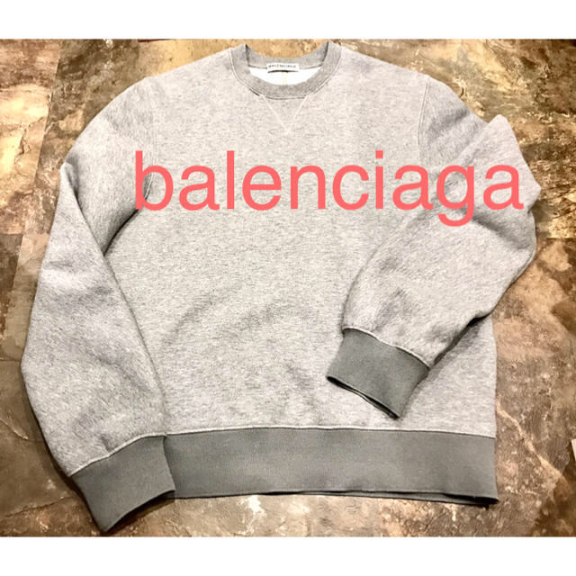 Balenciaga - 【男女兼用】バレンシアガ バックロゴ スウェット🔥美品