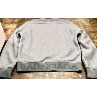 バレンシアガ(Balenciaga)の【男女兼用】バレンシアガ バックロゴ スウェット🔥美品(スウェット)