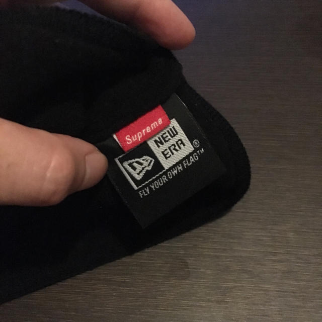 Supreme(シュプリーム)のsupreme headband new era 黒 14aw メンズの帽子(その他)の商品写真