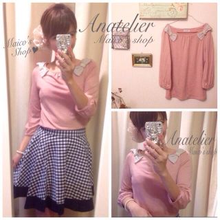 アナトリエ(anatelier)のanatelier♡ribbontops(カットソー(長袖/七分))