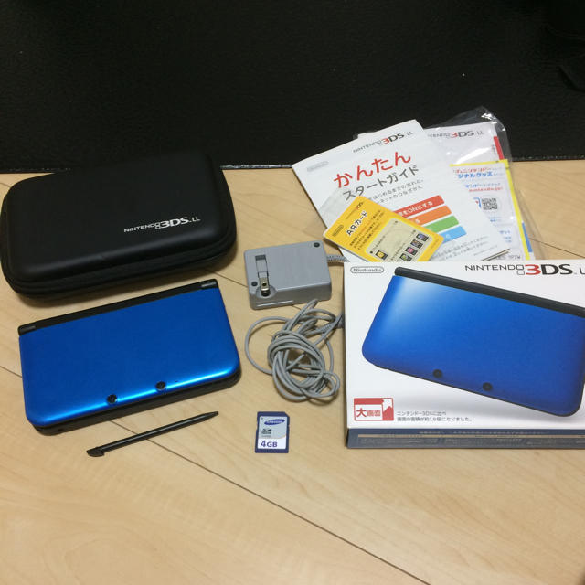 ニンテンドー 3DS LL ブルー