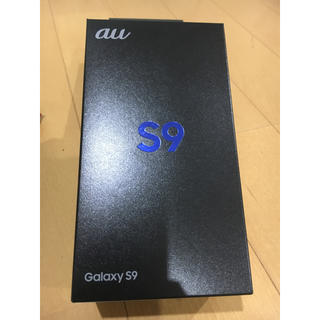 au scv38 simフリー（ロック解除済） 黒 Galaxy S9