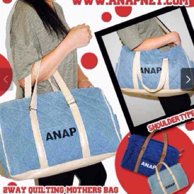 ANAP Kids(アナップキッズ)のANAP ♡ 2wayマザーバッグ レディースのバッグ(ショルダーバッグ)の商品写真