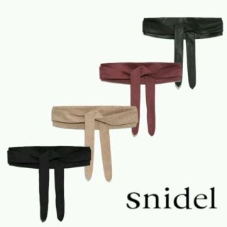 スナイデル(SNIDEL)のサッシュベルト(ベルト)