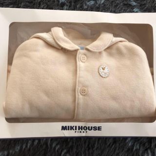 ミキハウス(mikihouse)の新品☺︎ミキハウスファースト ポンチョ(その他)