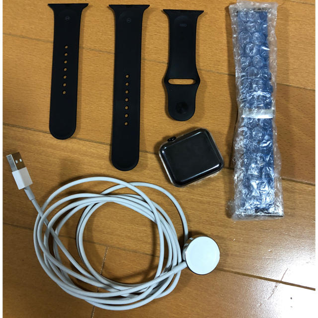 Apple Watch(アップルウォッチ)のApple Watch series 2 ステンレス ブラック メンズの時計(腕時計(デジタル))の商品写真