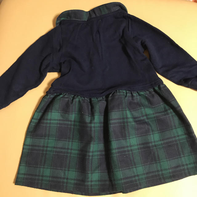 POLO RALPH LAUREN(ポロラルフローレン)のPOLO 切替ワンピ キッズ/ベビー/マタニティのキッズ服女の子用(90cm~)(ワンピース)の商品写真