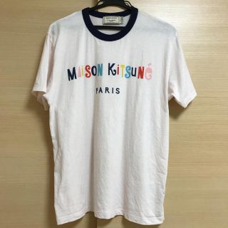 メゾンキツネ(MAISON KITSUNE')のメゾンキツネ プリントTシャツ XS (Tシャツ(半袖/袖なし))